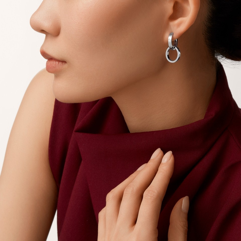 [Limara] LOVE 3.3MM DANGLE EARRINGS